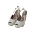 Zapato sin talón marfil nacarado Ornella - comprar online