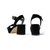 Sandalias negras Tiana - comprar online