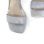 Sandalia plateada Armoni - zapatos cristian