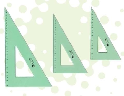 Escuadra PIZZINI 35cm x 60º