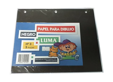 Repuesto De Dibujo N° 3 Negro Luma