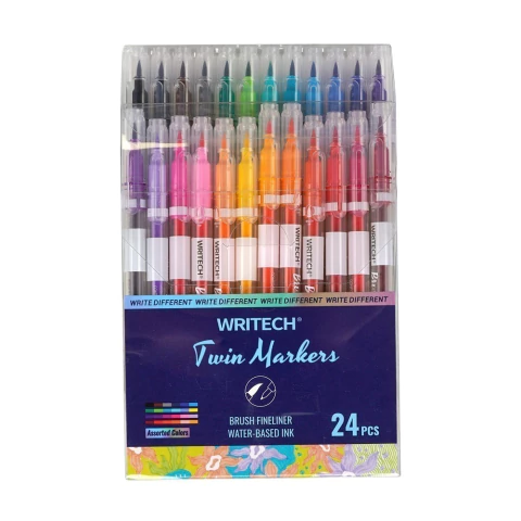 MARCADOR WRITECH X24 TWIN BRUSH