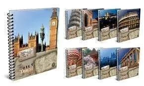 Cuaderno Espiral A4 Tapa Dura Travel x150 H