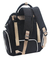 Mochila Maternal LSD Amayra Negra - Libreria Lerma
