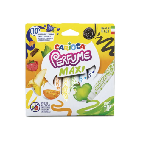 FIBRA COLOR X10 CARIOCA PERFUMADA MAXI