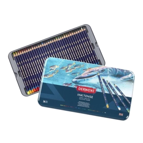 LAPIZ DERWENT TINTA x36 INKTENSE LATA