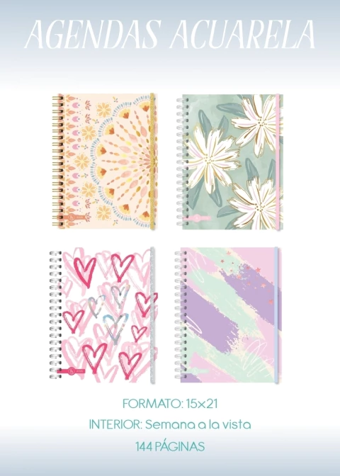 AGENDA 2026 REYSA 15x21 ACUARELA