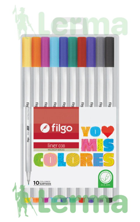 Microfibras FILGO x10 surtidas