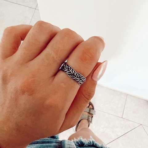 Anillo Trenza Grande