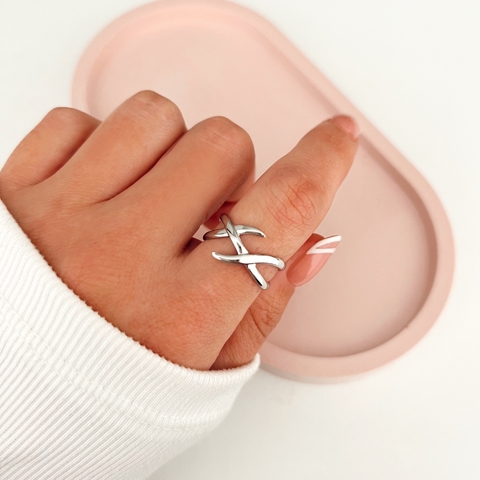 Anillo Doble X