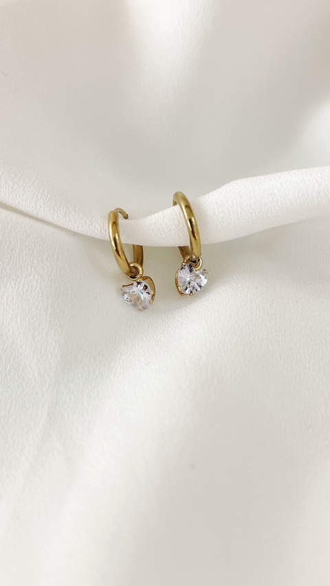 Aros Amelia Gold (Par) - comprar online