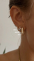 Aros Nuria Gold (Par) - tienda online