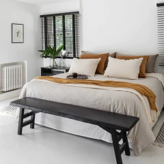 CUBRE EDREDON RAYADO TUSOR - comprar online