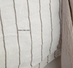 CUBRE EDREDON RAYADO TUSOR - Teodolina Deco