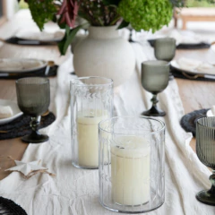 FANAL DE VIDRIO TALLADO SET X2 en internet