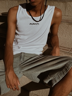 Musculosa Slim Fit White