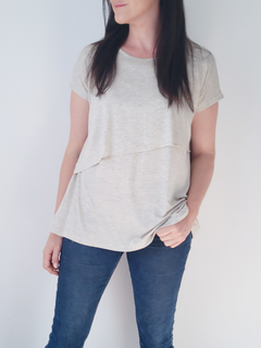 Remeron Amapola Beige Melange - tienda online