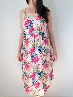 Vestido Amber Rosa Estampado