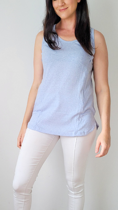 Musculosa Mercedes Celeste