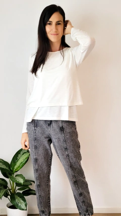 Remera Aitana Crudo - tienda online