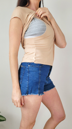 Remera Eva Beige