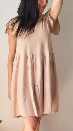 Vestido Bruna Beige - tienda online