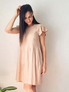 Vestido Bruna Beige - comprar online