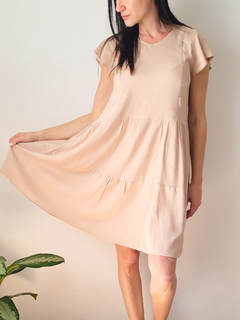 Vestido Bruna Beige