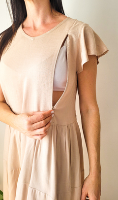 Vestido Bruna Beige - comprar online