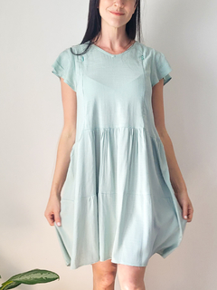 Vestido Bruna Verde - tienda online