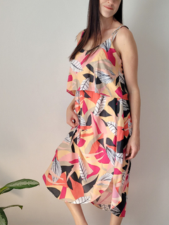 Vestido Amber Hojas - tienda online