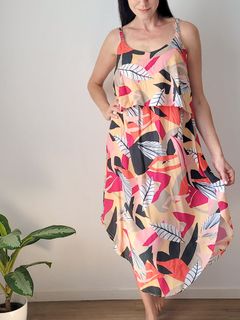 Vestido Amber Hojas