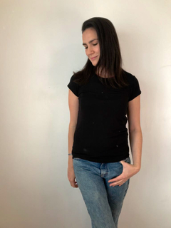 Remera Eva Negro - comprar online