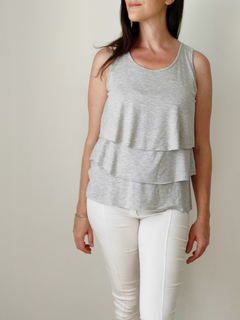 Musculosa Tulipan Gris
