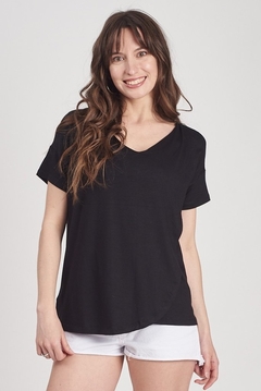 Remera Magnolia Negro