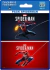 Portada del paquete de videojuegos Spider-Man para PlayStation 4 y 5, mostrando a Miles Morales y Spider-Man en acción.