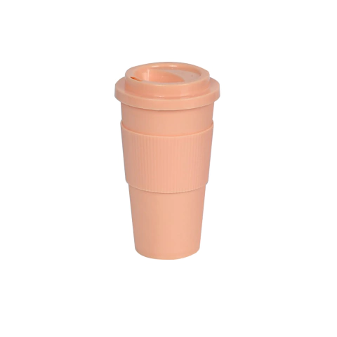 Vaso VENTI con tapa cafe banda siliconada estilo Starbucks - venti 500 ml -