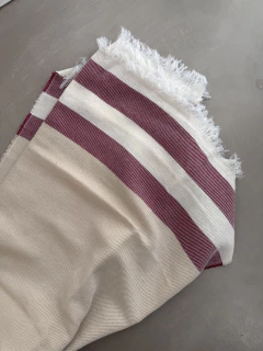 BUFANDON IBIZA ¡rayado bordo! - comprar online