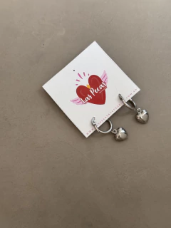ARGOLLA CORAZÓN COLGANTE ¡acero quirúrgico! - LAS PECAS ACCESORIOS