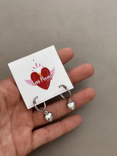ARGOLLA CORAZÓN COLGANTE ¡acero quirúrgico! - tienda online