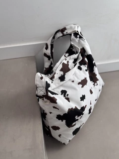 BOLSO TELA ESTAMPA ¡vaca! en internet