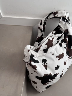 BOLSO TELA ESTAMPA ¡vaca! - LAS PECAS ACCESORIOS
