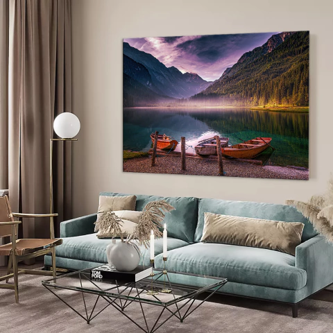 CUADRO DE PAISAJE DE LAGO