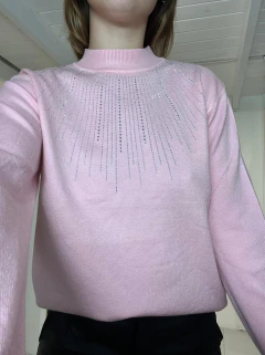 Sweater con cristales decorativos - comprar online