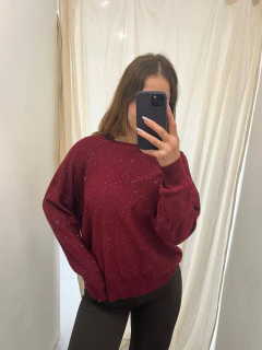 Sweater con lentejuelas