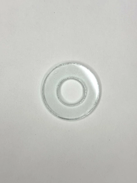 Dona de 2,5cm con perforación centrada - comprar online