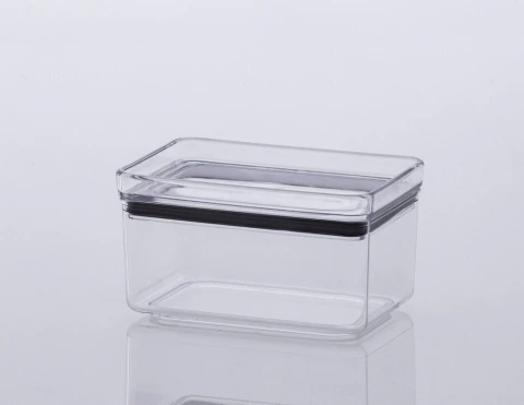 Pote Hermético Lumini retangular 580ml cod.1167