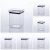 Pote Hermético Lumini Quadrado 1000ml cod.1162 - Organizamax