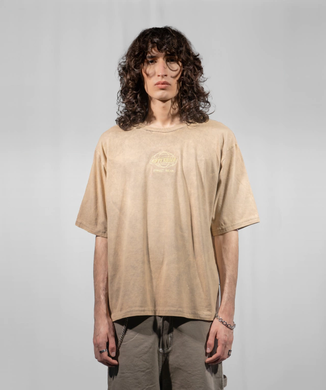 Boxy regular washed
