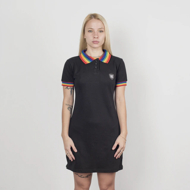 Vestido polo pique